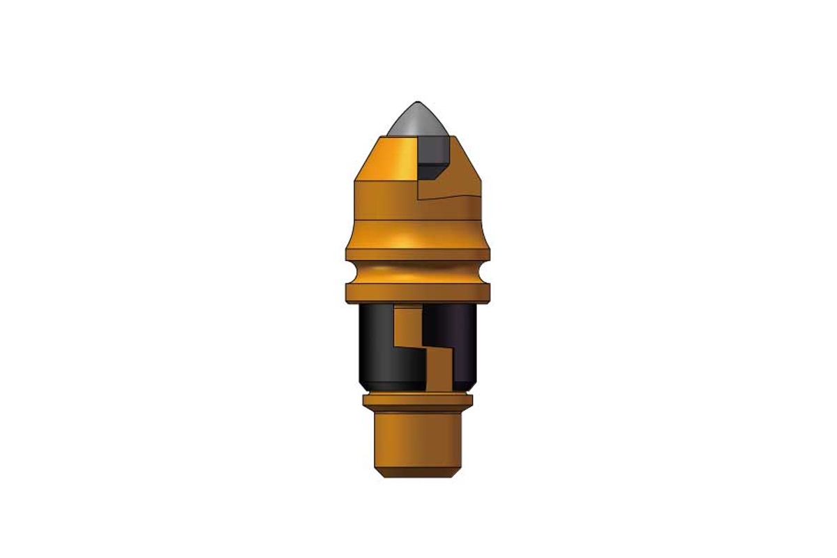 Core barrel with bullet teeth