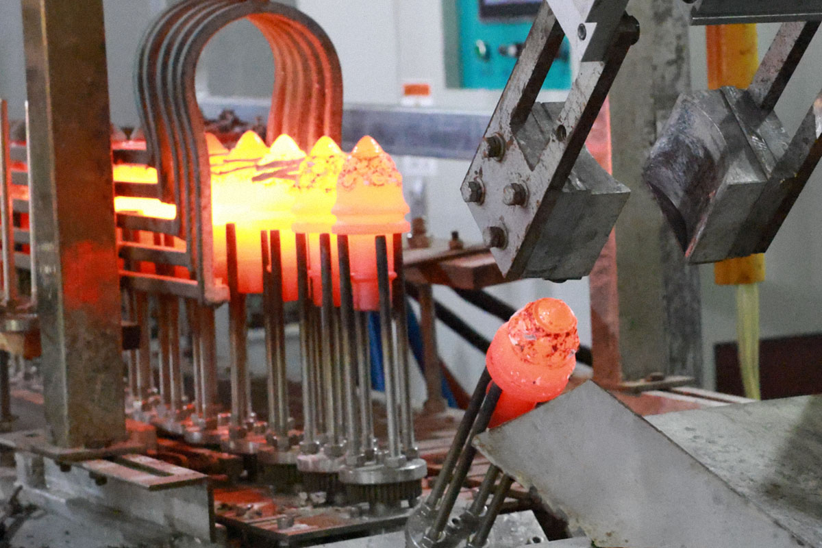 bullet teeth heat treatment process